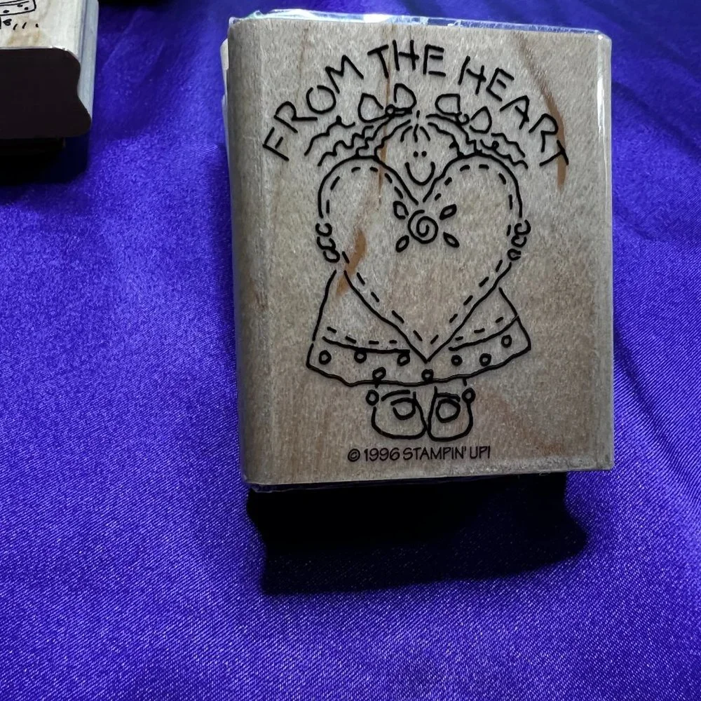📌10 pcs Wooden Rubber Stamps Stamps Set for DIY Craft Card Scrapbooking Supplie